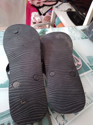 Chanclas hombre negras