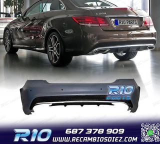 PARAGOLPES TRASERO MERCEDES CLASE E W207 2P 14-16 LOOK AM