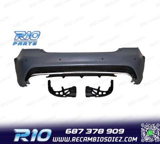 PARAGOLPES TRASERO MERCEDES CLASE E W207 2P 14-16 LOOK AM