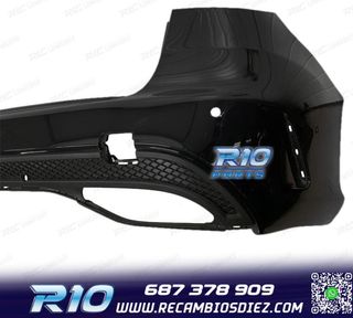 PARAGOLPES TRASERO MERCEDES CLASE C W205 15-18 LOOK AMG P