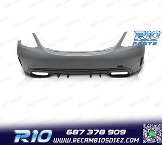 PARAGOLPES TRASERO MERCEDES CLASE C W205 4P 19- LOOK C63 P