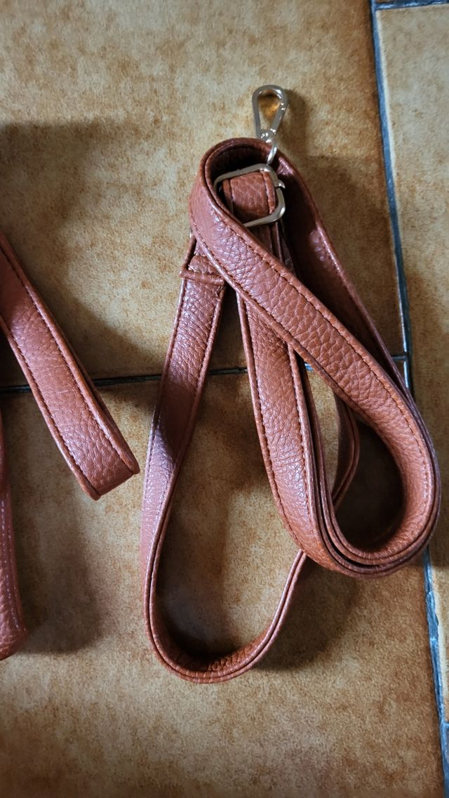 Borsa a clutch marrone - borsetta