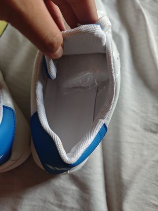 Zapatillas deportivas KUMAI XIE blancas y azules