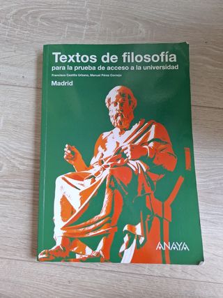 Textos de filosofía para la prueba de acceso a ...