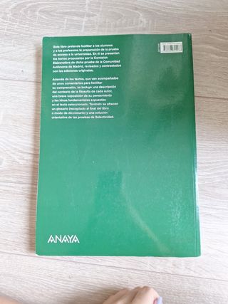 Textos de filosofía para la prueba de acceso a ...