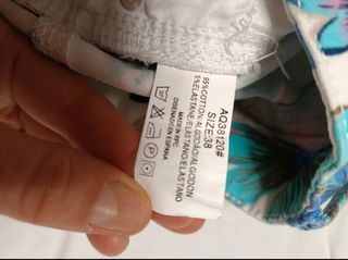 Pantalones estampados algodón