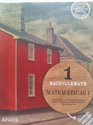 Matemáticas I.