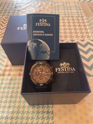 Festina Cronografo - Reloj Negro