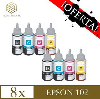 EPSON 102 COMPATIBLE PACK 8