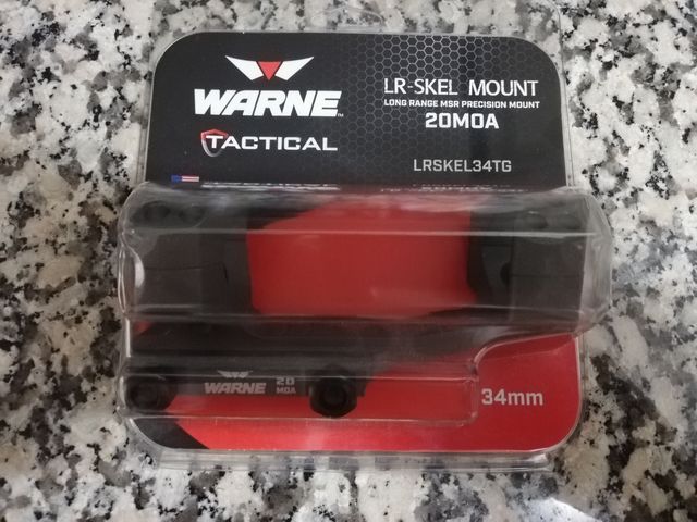Montura Warne LR-SKEL 20MOA 34mm
