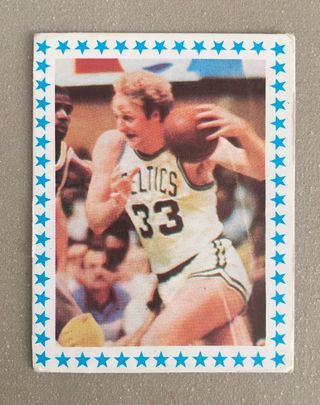 Cromo Larry Bird Celtics - Merchante 85