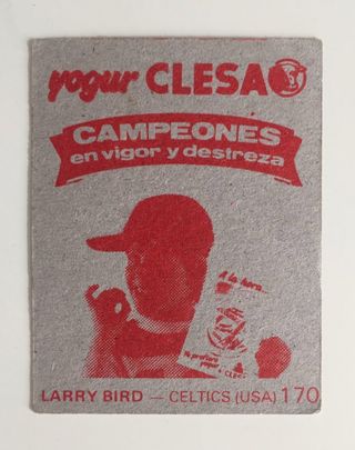 Cromo Larry Bird Celtics - Merchante 85