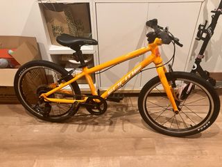 bicicleta forme kinder 20 color naranja