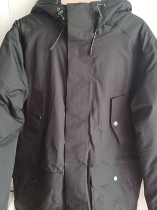 Chaqueta Polar Negra Sols.