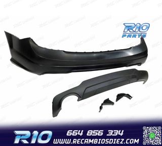 PARAGOLPES TRASERO MERCEDES CLASE C W204 12-15 LOOK AMG