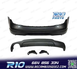 PARAGOLPES TRASERO MERCEDES CLASE C W204 12-15 LOOK AMG