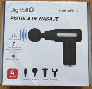 Pistola Masaje DigiVolt+ PM-10