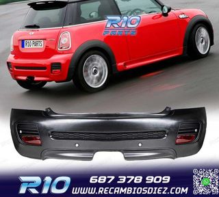PARAGOLPES TRASERO MINI R56 R57 R58 07-13 LOOK JCW