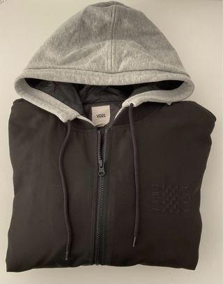 Chaqueta bomber Vans negra