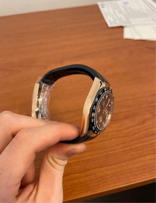 Reloj Seiko Cronógrafo - Dorado y Negro