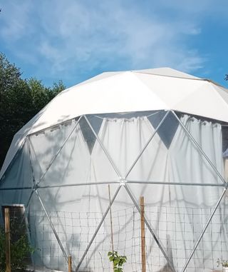 Domo geodésico glamping