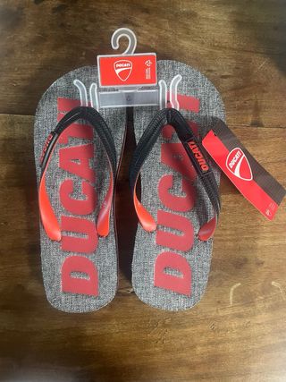 Infradito Ducati - Colore Grigio/Rosso