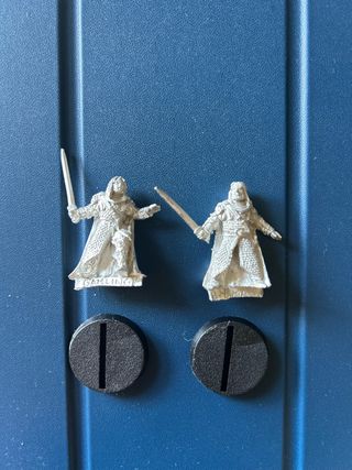 Miniaturas Señor de los anillos: Hama y Gamling