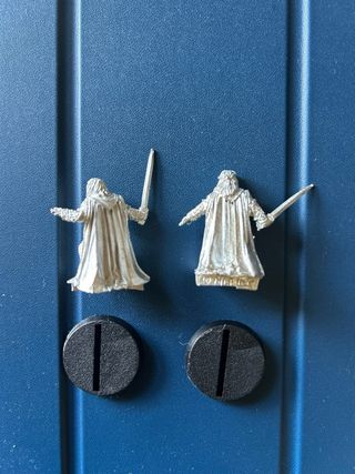 Miniaturas Señor de los anillos: Hama y Gamling