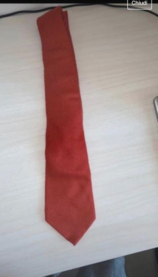 Cravatta rosso aragosta Zack