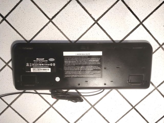 Tastiera Microsoft Wired 600 - nera