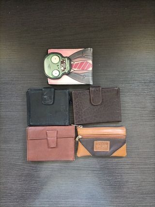5 portafogli - Pelle e design