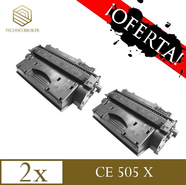 PACCHETTO 2 COMPATIBILE CON CE 505X/HP 05X