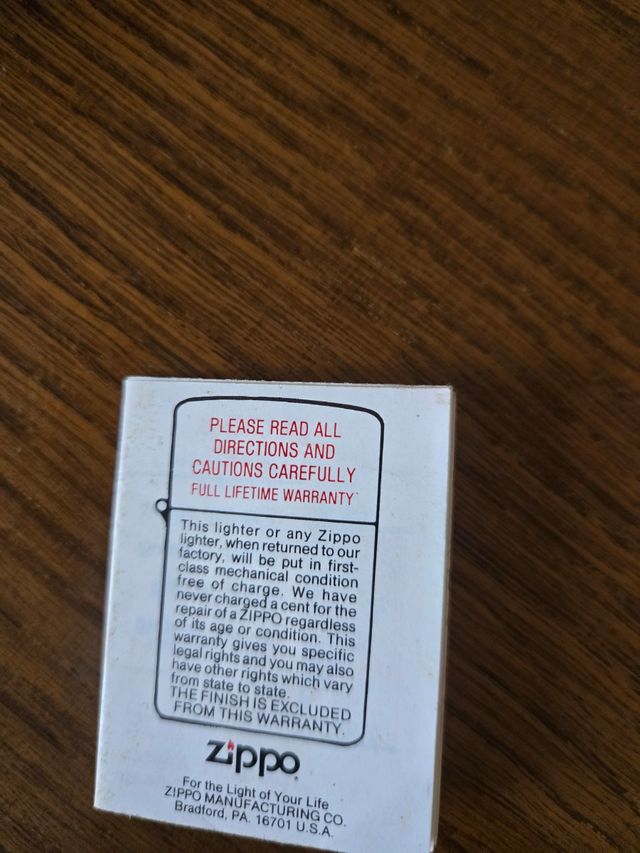 Zippo 60° Anniversario - Accendino