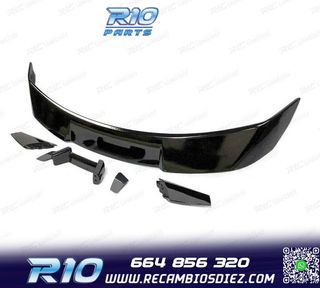 ALERON SPOILER FORD MUSTANG 15-19 LOOK GT500 NEGRO BRILLO