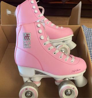 Patines infantiles rosa