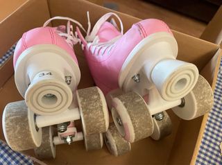 Patines infantiles rosa