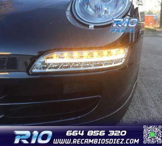 KIT LUZ DIURNA + INTERMITENTE LED PORSCHE CARRERA 997 CROMO