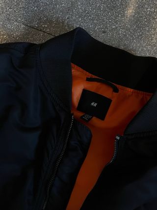 Giacca bomber nera - tg XXL