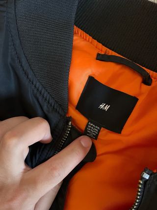 Giacca bomber nera - tg XXL