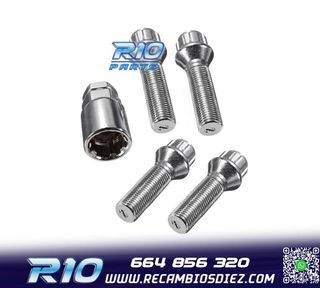 TORNILLOS ANTIRROBO LARGOS 12X125 CÓNICO