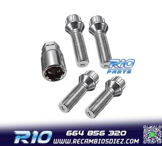 TORNILLOS ANTIRROBO LARGOS 14X125 CÓNICO