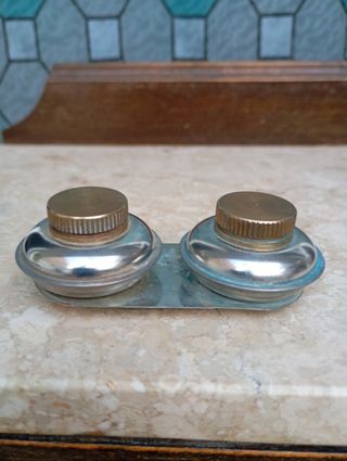 Tintero antiguo | Aceitero vintage