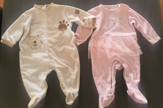 Lote de 9 Pijamas, 6-9 meses.