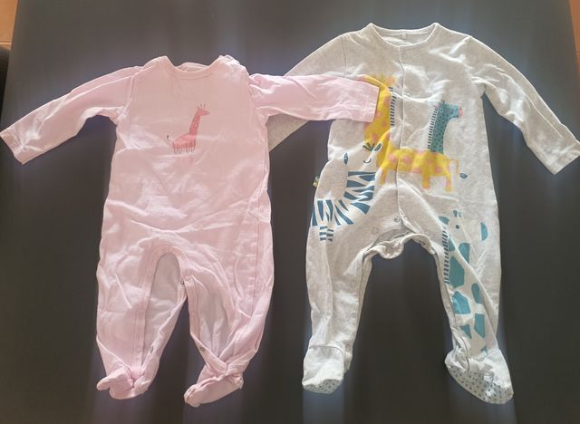 Lote de 9 Pijamas, 6-9 meses.