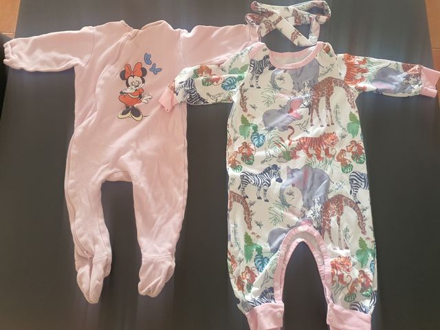 Lote de 9 Pijamas, 6-9 meses.