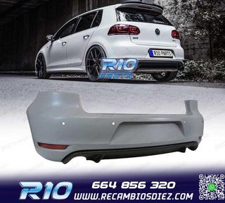 PARAGOLPES TRASERO VOLKSWAGEN VW GOLF 6 08- LOOK GTI PDC