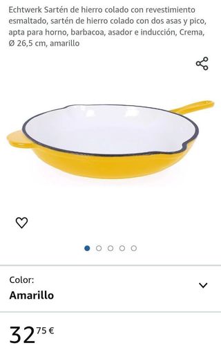 Sartén de hierro colado