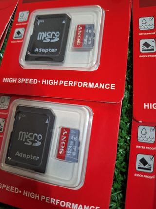 5 Tarjetas Memoria microSD 