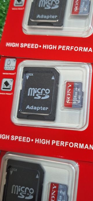 5 Tarjetas Memoria microSD 