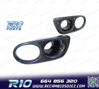 SOPORTE ANTINIEBLAS EN CARBONO PARAGOLPES M3 BMW E46 98-06